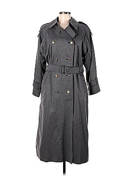 Burberry Vintage Wool Trench Coat  (view 1)