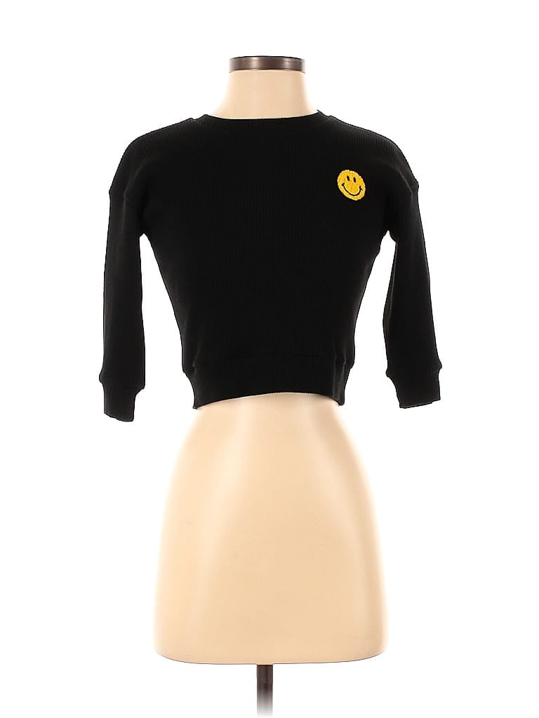 Assorted Brands Long Sleeve T-shirt In Black