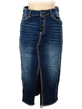 Suzanne Betro Denim Skirt