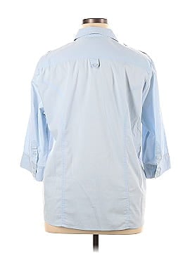 Preswick & Moore 3/4 Sleeve Button-Down Shirt (view 2)