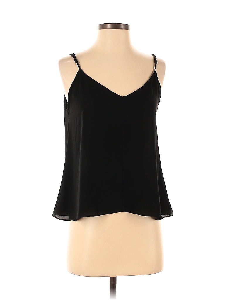 Pre-owned Abbeline Sleeveless Top Black Halter Neckline Tops