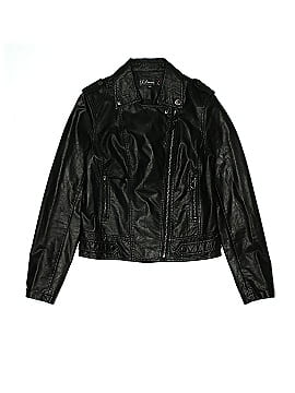Funnycokid Faux Leather Jacket (view 1)