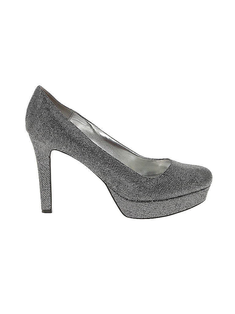 Nina Marled Gray Heels Size 11 - photo 1