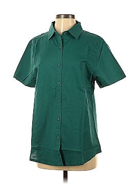 Kittenish Short Sleeve Button-Down Shirt (view 1)