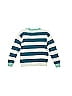 Il Gufo Stripes Teal Pullover Sweater Size 8 - photo 2