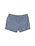 J.Crew Factory Store 100% Cotton Marled Solid Tweed Chevron-herringbone Blue Khaki Shorts Size 10 - photo 2