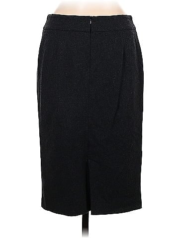 Blue Les Copains Wool Skirt (view 2)