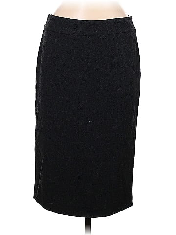 Blue Les Copains Wool Skirt (view 1)