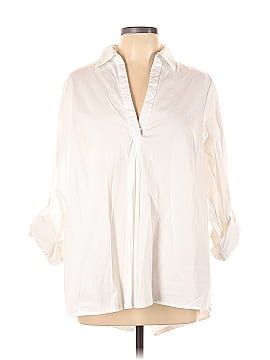 Lane Bryant Outlet 3/4 Sleeve Blouse (view 1)