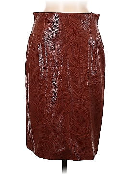 Escada Faux Leather Skirt (view 1)