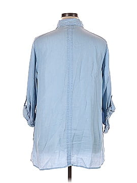 Style&Co 3/4 Sleeve Button-Down Shirt (view 2)