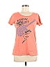 Lucky Brand Graphic Pink Short Sleeve T-Shirt Size M - photo 1