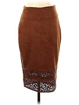 Thalia Sodi Faux Leather Skirt (view 1)