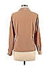 Christie & Jill 100% Polyester Tan Long Sleeve Blouse Size 8 (petite) - photo 2