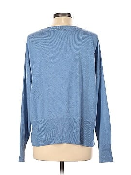 Nordstrom Signature Silk Pullover Sweater (view 2)
