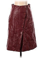 Antonio Melani Leather Skirt