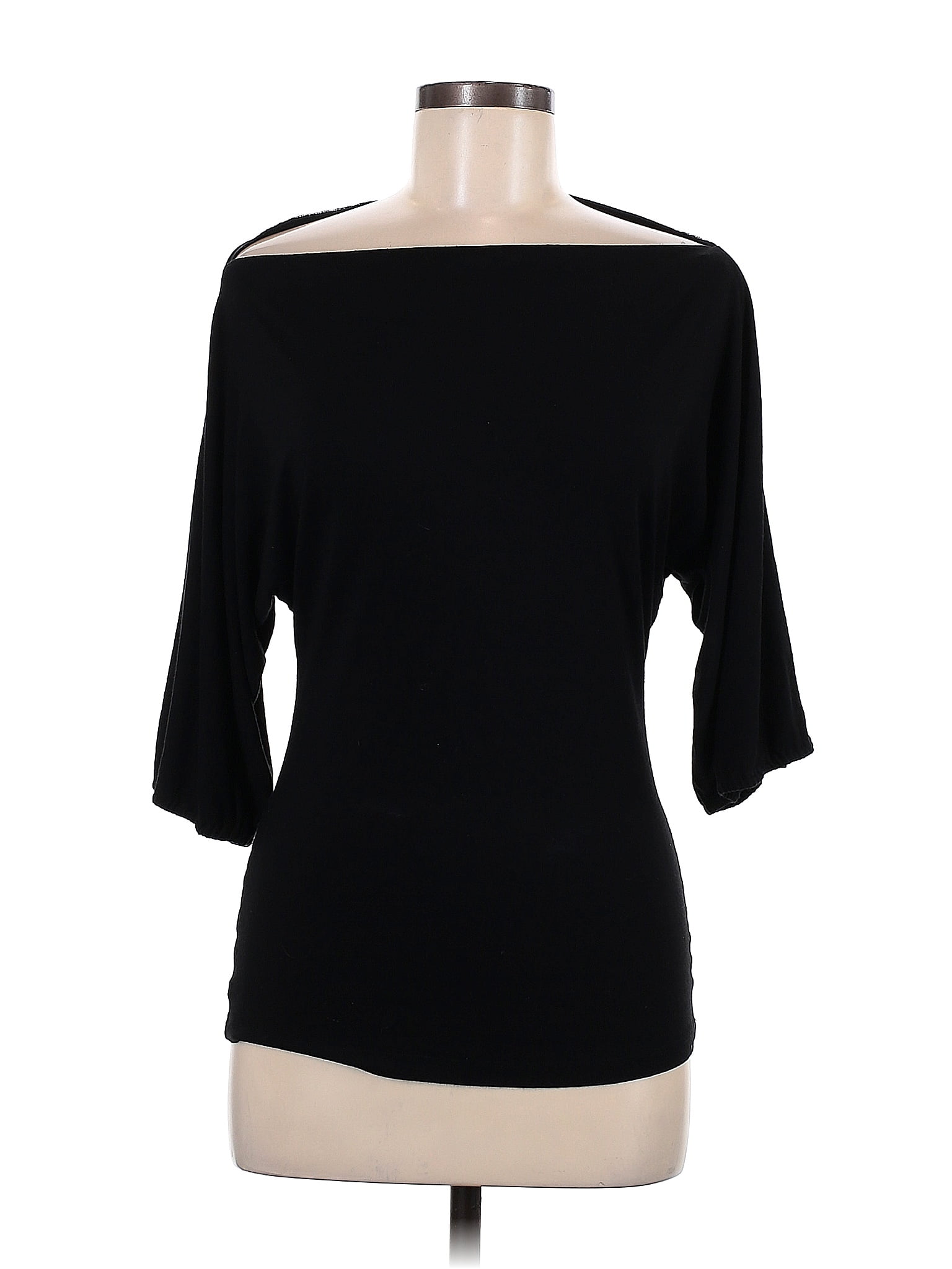 Bebe Black Short Sleeve Top Size M - 71% off | ThredUp