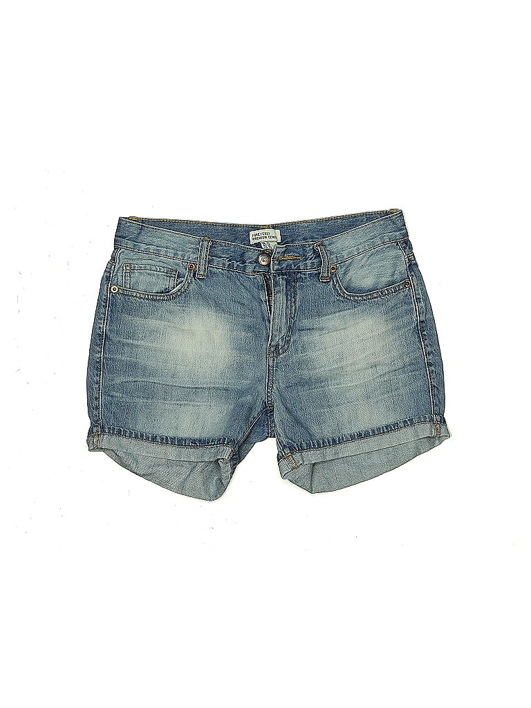 Forever 21 Blush Pink Cuffed Denim Booty Shorts - XS main image 1