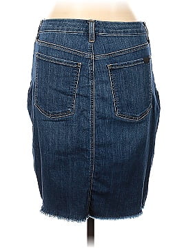 Jen7 by 7 For All Mankind Denim Skirt (view 2)