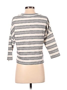 Ann Taylor LOFT Petite Tweed Stripe Sweatshirt (view 2)
