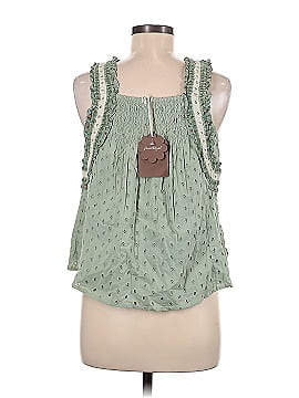 Forever That Girl for Anthropologie Sleeveless Button-Down Shirt (view 2)