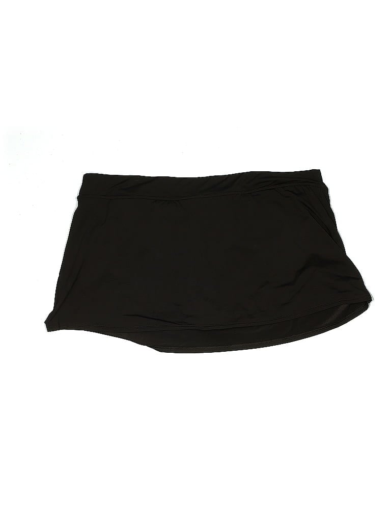 Pre-owned Lands' End Skort In Silver