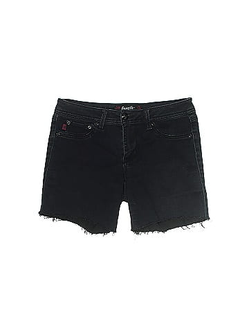 Fragile Denim Shorts (view 1)