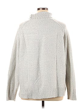 Olivia Grey Turtleneck Sweater (view 2)