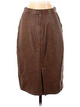 Ecote Faux Leather Skirt (view 2)