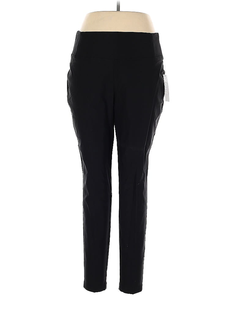Worthington Black Casual Pants Size 14 - photo 1