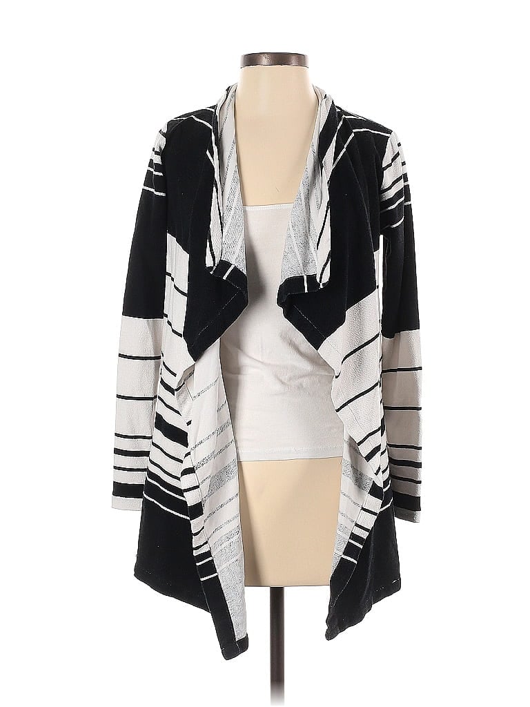 Pre-owned Roxy Cardigan Sweater In Black