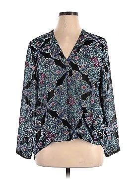 Nicole by Nicole Miller Long Sleeve Blouse (view 1)