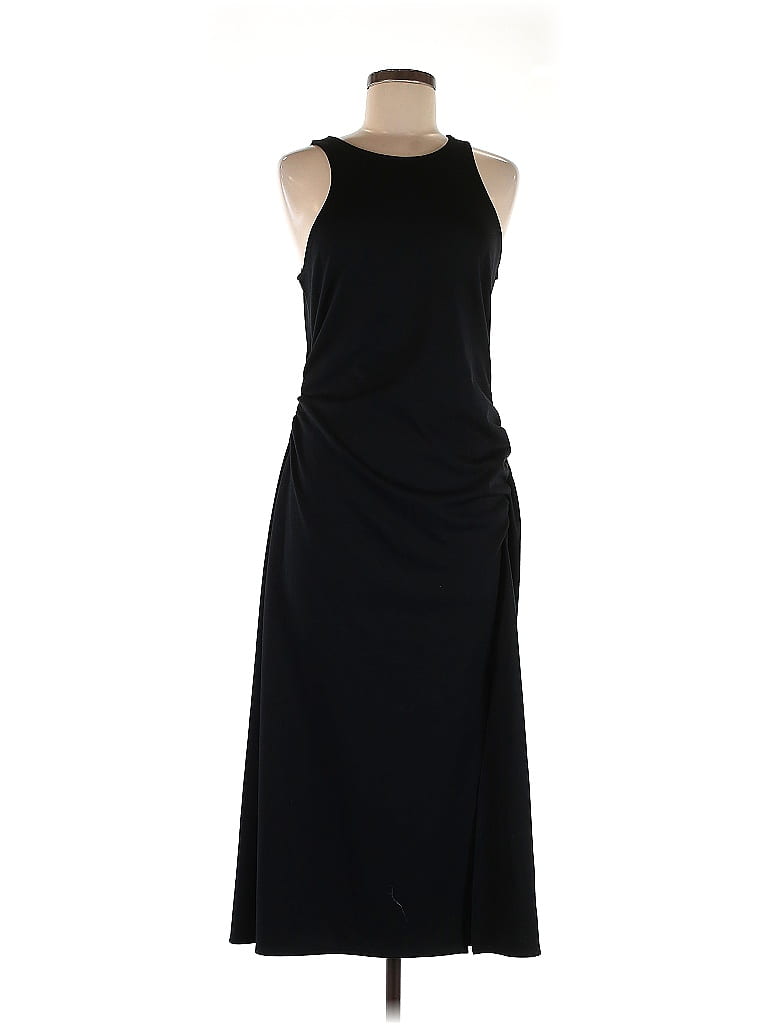 A New Day Solid Black Casual Dress Size M - 46% off | ThredUp