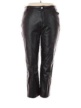 River Island Faux Leather Pants (view 1)