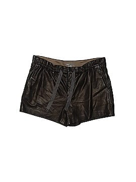Vince. Faux Leather Shorts (view 1)
