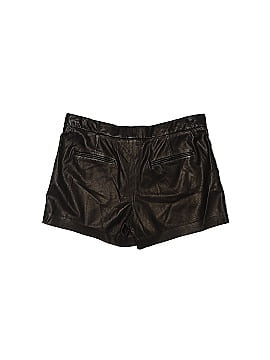 Vince. Faux Leather Shorts (view 2)