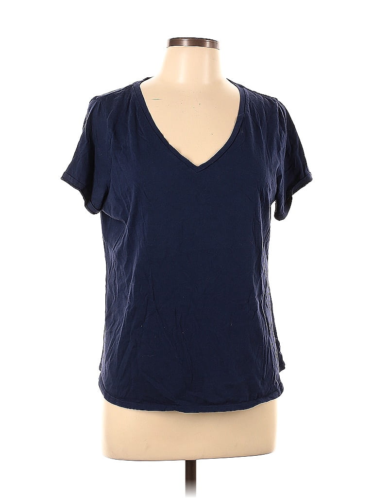 Old Navy 100% Cotton Blue Short Sleeve T-Shirt Size L - photo 1