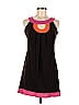 My Michelle Graphic Color Block Black Casual Dress Size M - photo 1
