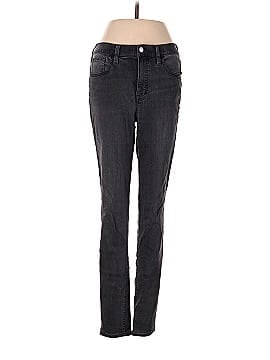 Madewell Tall 9" Mid-Rise Roadtripper Supersoft Jeans in Ashmont Wash (view 1)