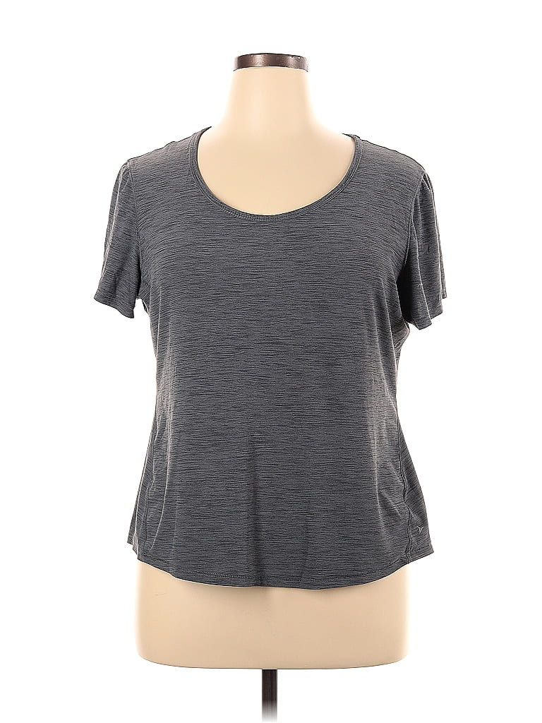 Active by Old Navy Gray Active T-Shirt Size XL - photo 1