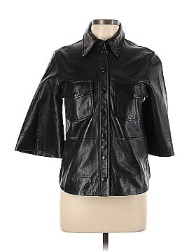 Ganni Leather Jacket (view 1)