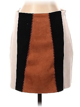 Le Lis Faux Leather Skirt (view 1)