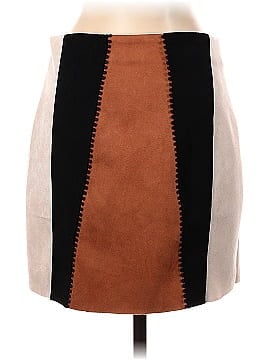 Le Lis Faux Leather Skirt (view 2)