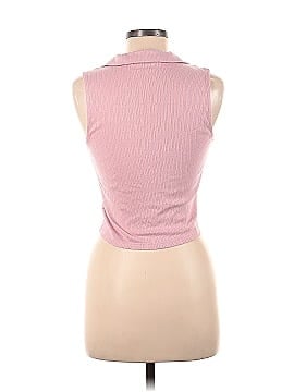 Pink Rose Sleeveless Polo (view 2)