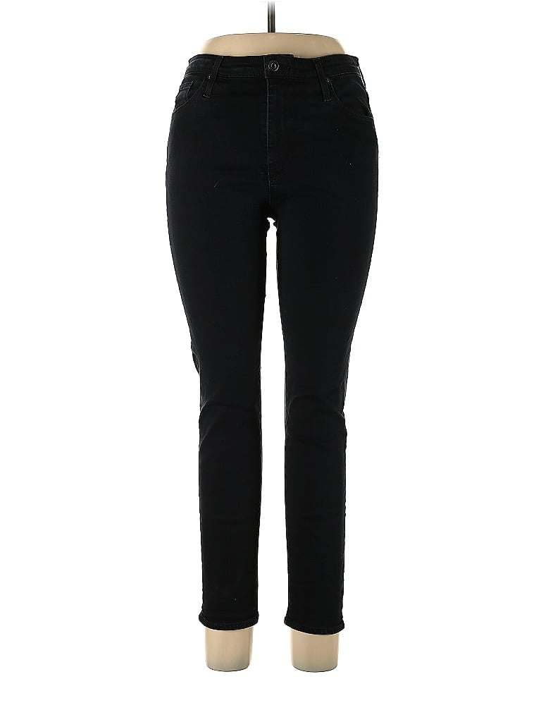 Pre-owned Adriano Goldschmied Jeggings In Black