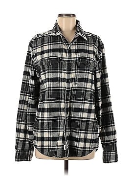 American Eagle Outfitters Long Sleeve Button-Down Shirt (view 1)