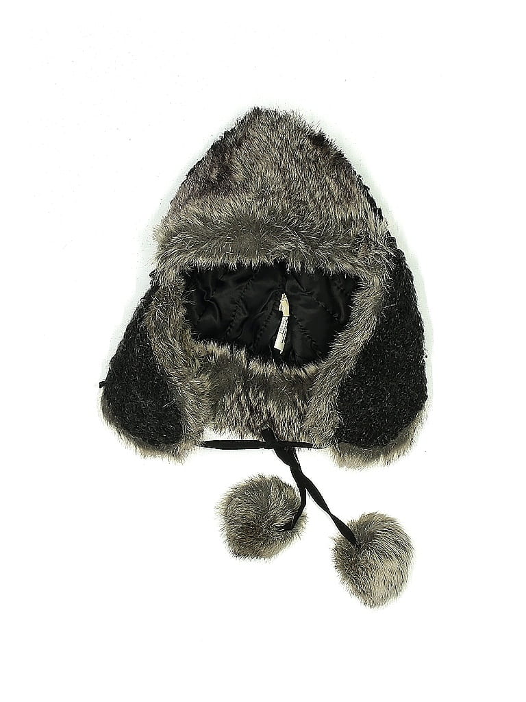 Johnston & Murphy Gray Black Winter Hat Size M - photo 1