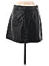 Free People 100% Polyurethane Black Faux Leather Skirt Size 6 - photo 2
