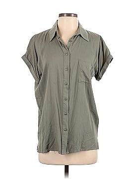 Lulus Short Sleeve Button-Down Shirt (view 1)