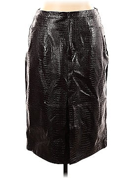 INC International Concepts Faux Leather Skirt (view 1)